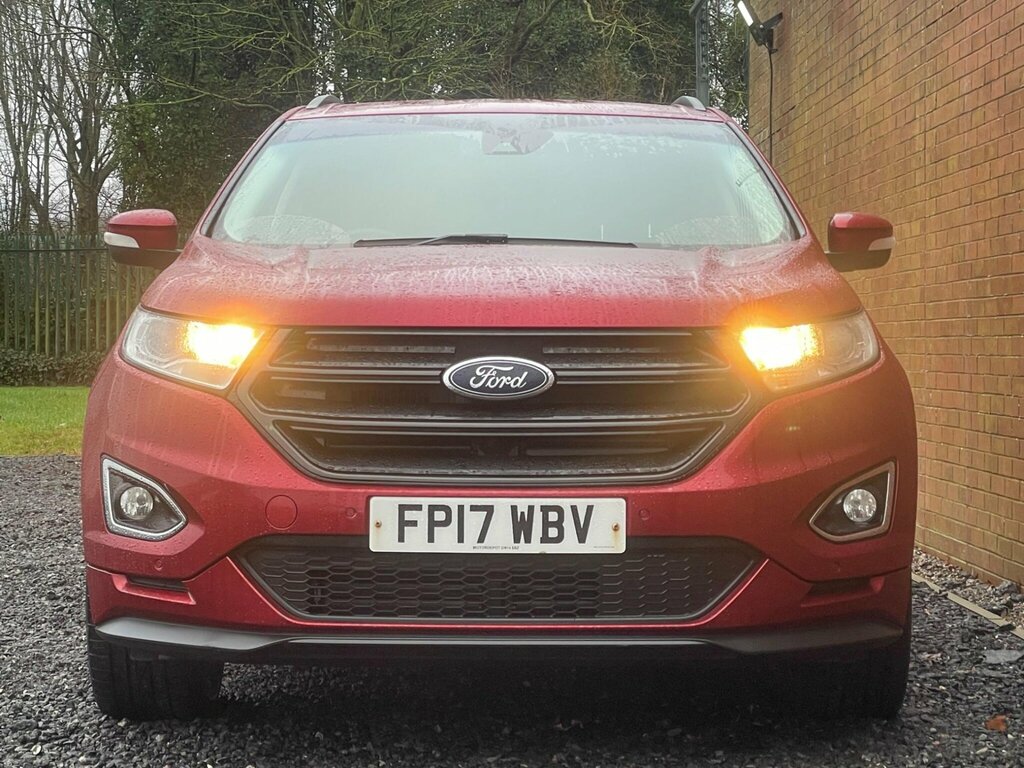 Ford Edge 2.0 Tdci Sport Awd Euro 6 Ss FP17WBV Red #2