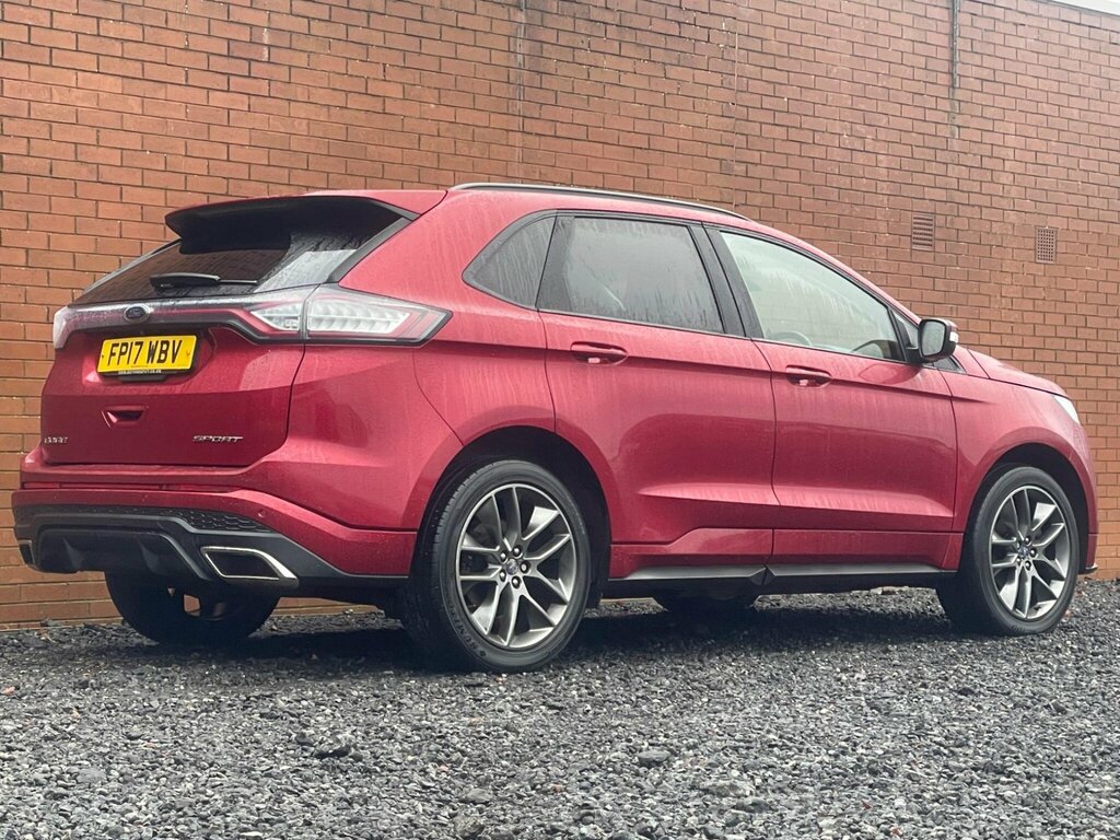 Ford Edge 2.0 Tdci Sport Awd Euro 6 Ss FP17WBV Red #5