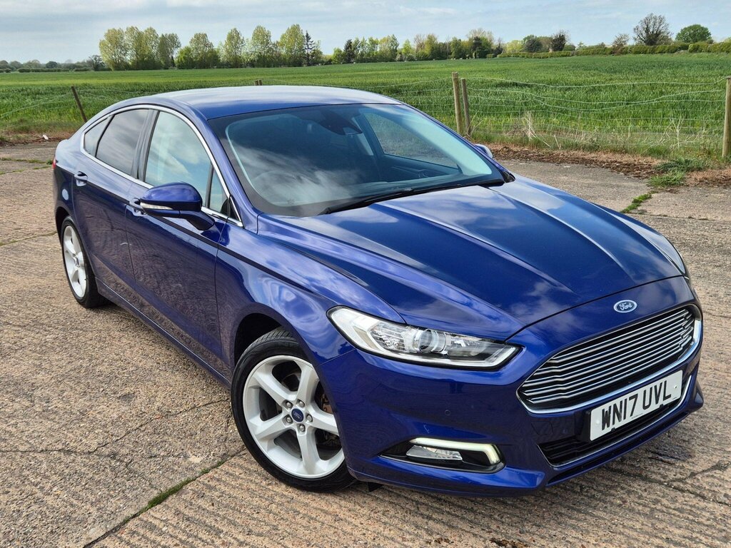 Ford Mondeo 2.0 Tdci Titanium Powershift Euro 6 Ss Blue