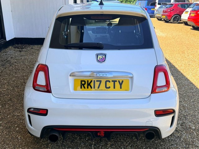 Abarth 595 1.4 T-jet Hatchback Euro 6 145 RK17CTY White #6