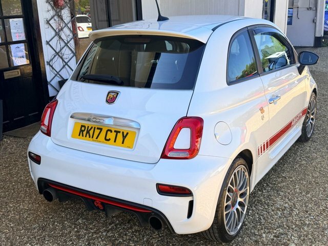 Abarth 595 1.4 T-jet Hatchback Euro 6 145 RK17CTY White #5