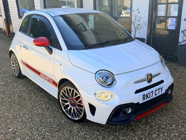 Abarth 595 1.4 T-jet Hatchback Euro 6 145 White