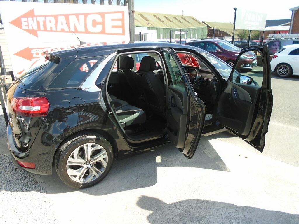 Citroen C4 Picasso 1.6 E-hdi Exclusive Mpv Euro 5 DV15XNL Black #6