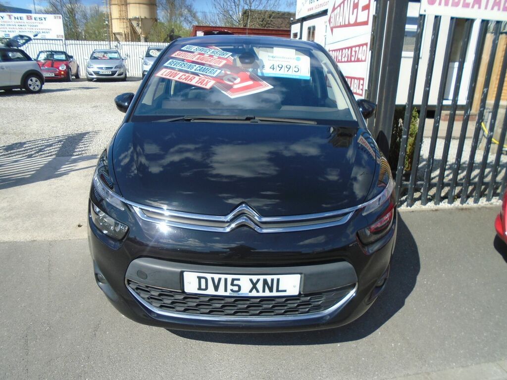 Citroen C4 Picasso 1.6 E-hdi Exclusive Mpv Euro 5 DV15XNL Black #2
