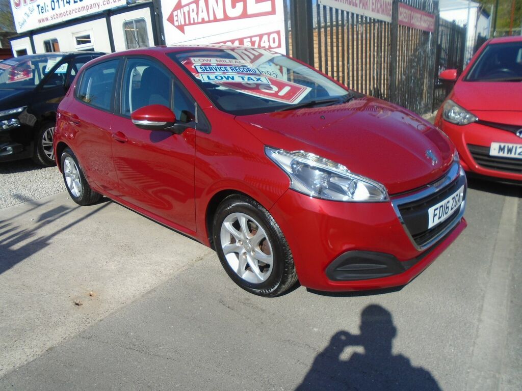 Peugeot 208 1.6 Bluehdi Active Hatchback Eur Red