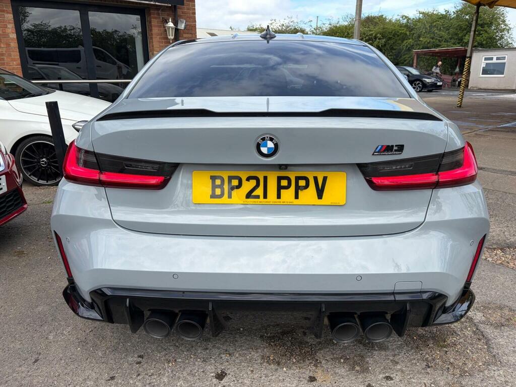 BMW M3 Saloon 3.0 Biturbo Competition Steptronic Euro 6 BP21PPV Grey #4