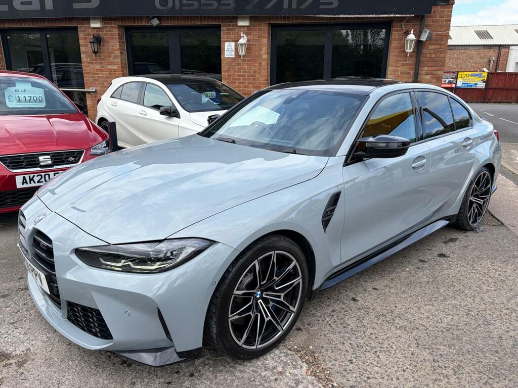 BMW M3 Saloon 3.0 Biturbo Competition Steptronic Euro 6 BP21PPV Grey #6