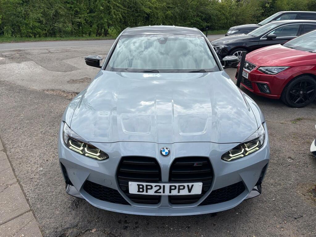 BMW M3 Saloon 3.0 Biturbo Competition Steptronic Euro 6 BP21PPV Grey #5