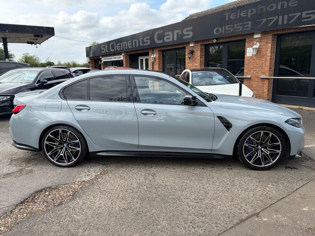 BMW M3 Saloon 3.0 Biturbo Competition Steptronic Euro 6 BP21PPV Grey #2