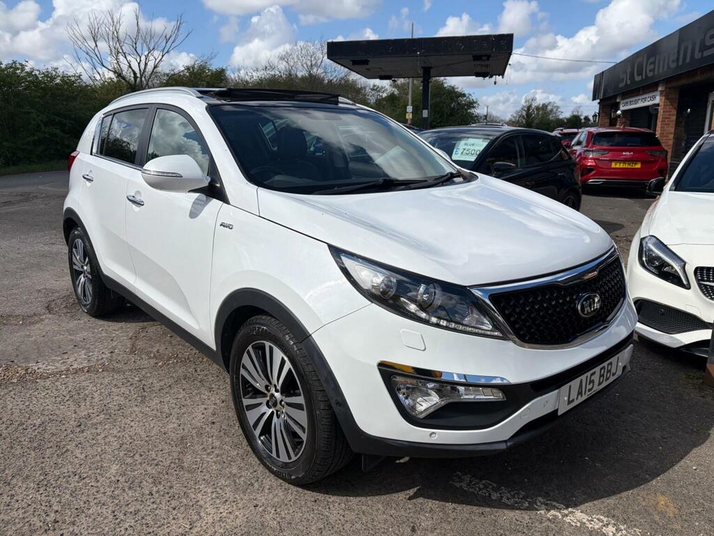 Kia Sportage Suv 2.0 Crdi Kx-4 Awd Euro 5 201515 White #5