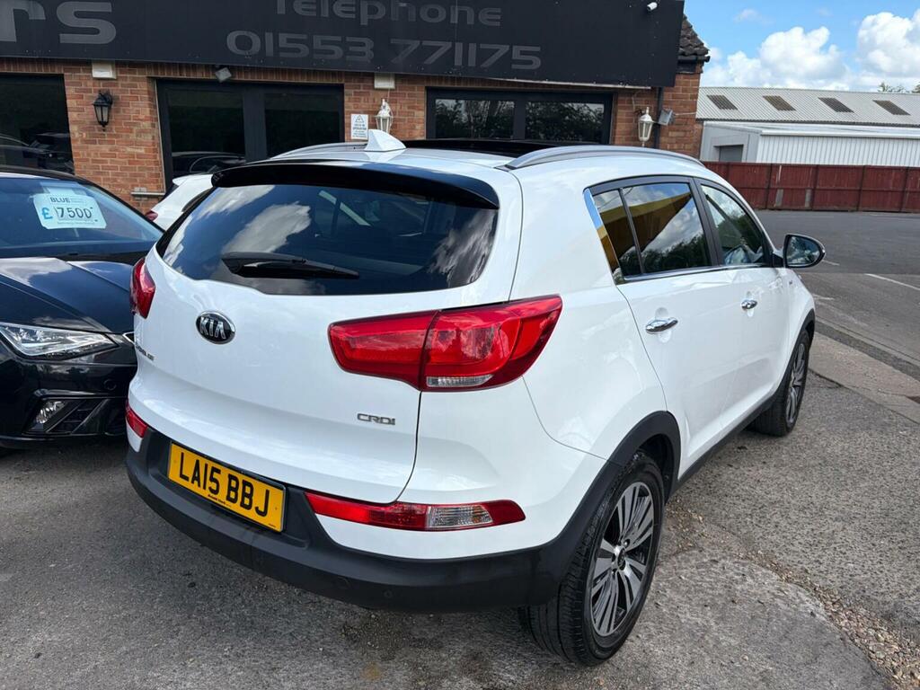 Kia Sportage Suv 2.0 Crdi Kx-4 Awd Euro 5 201515 White #4