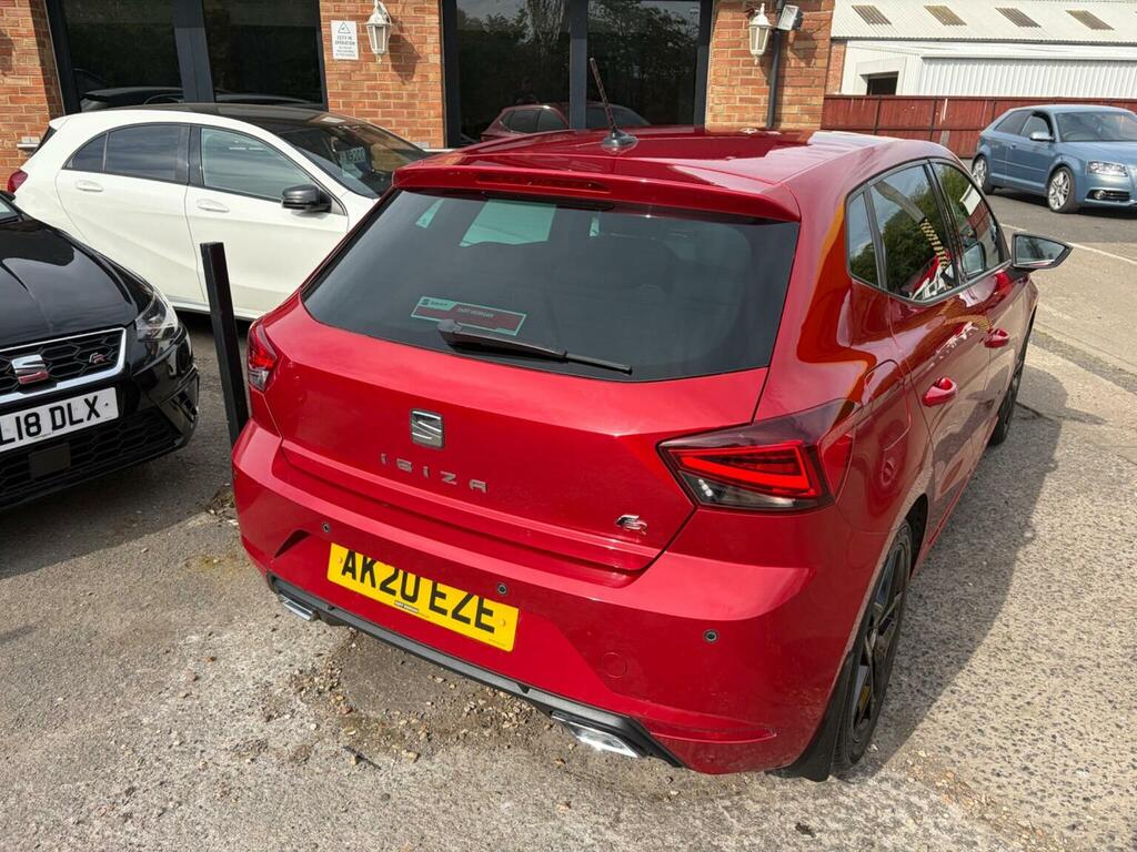 Seat Ibiza Hatchback 1.0 Tsi Fr Euro 6 Ss Gpf 202020 AK20EZE Red #4