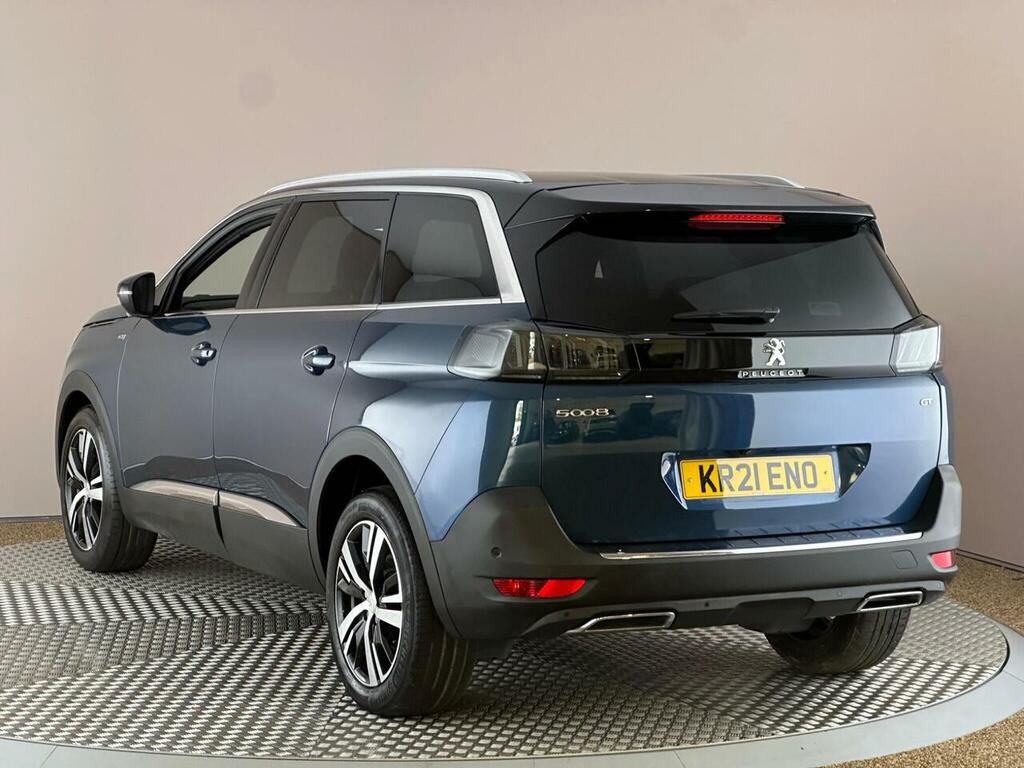 Peugeot 5008 1.5 Bluehdi Gt Eat Euro 6 Ss KR21ENO Blue #4