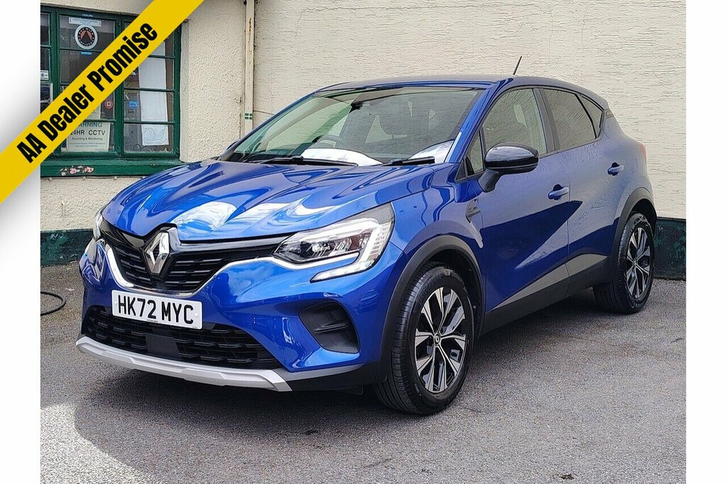 Renault Captur Tce Evolution HK72MYC Blue #4