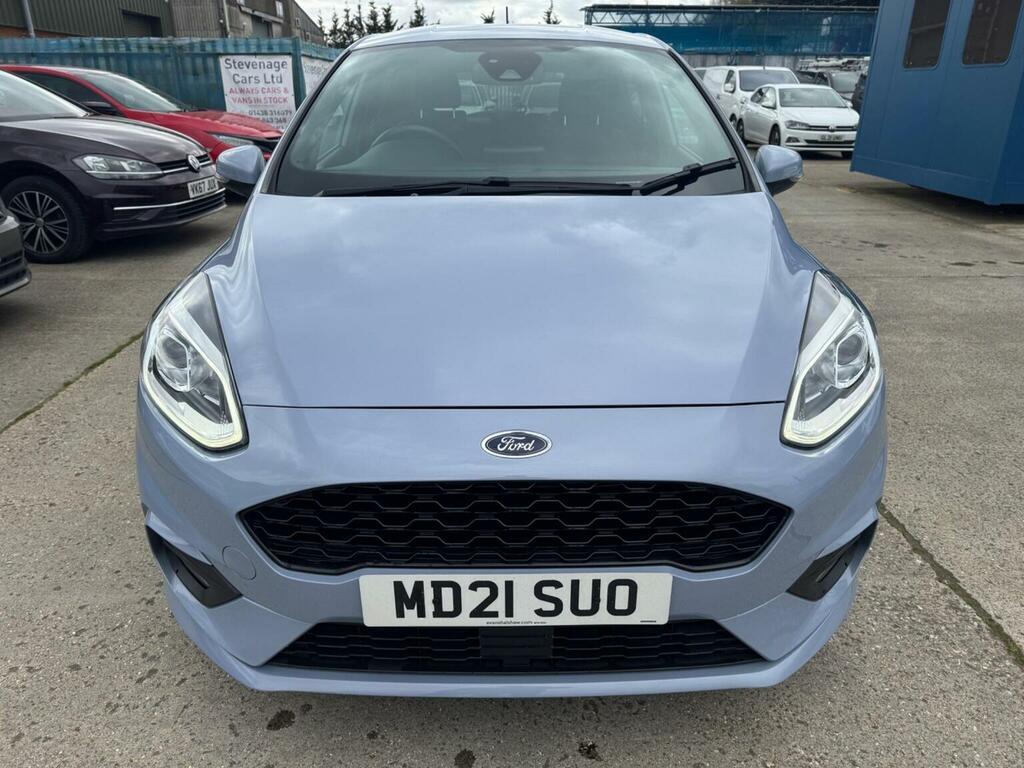 Ford Fiesta Hatchback 1.0T Ecoboost Mhev St-line X Edition Eur MD21SUO Blue #2