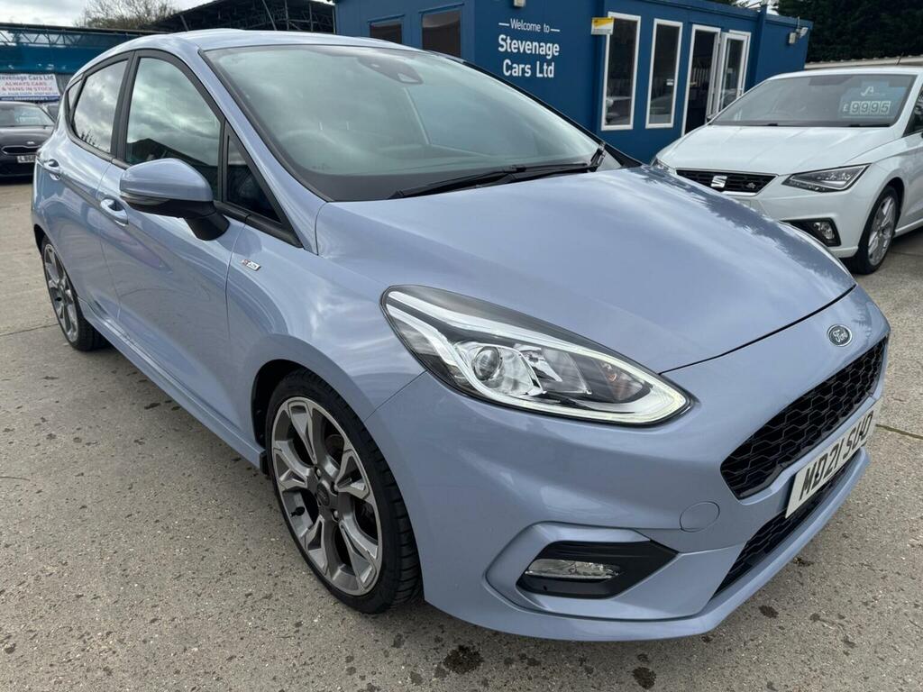 Ford Fiesta Hatchback 1.0T Ecoboost Mhev St-line X Edition Eur MD21SUO Blue #5