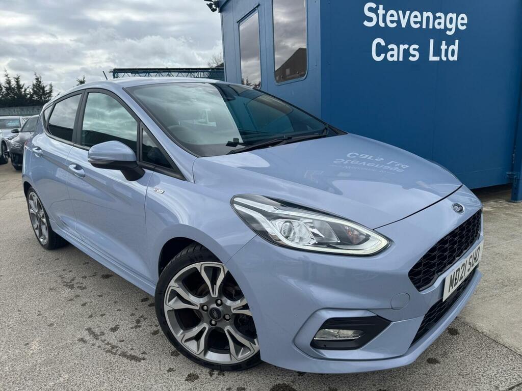 Ford Fiesta Hatchback 1.0T Ecoboost Mhev St-line X Edition Eur Blue