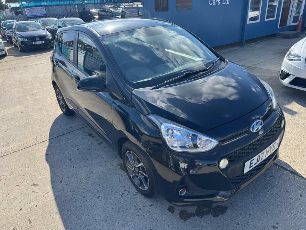 Hyundai I10 Hatchback 1.2 Premium Euro 6 201717 EJ17HYG Black #6