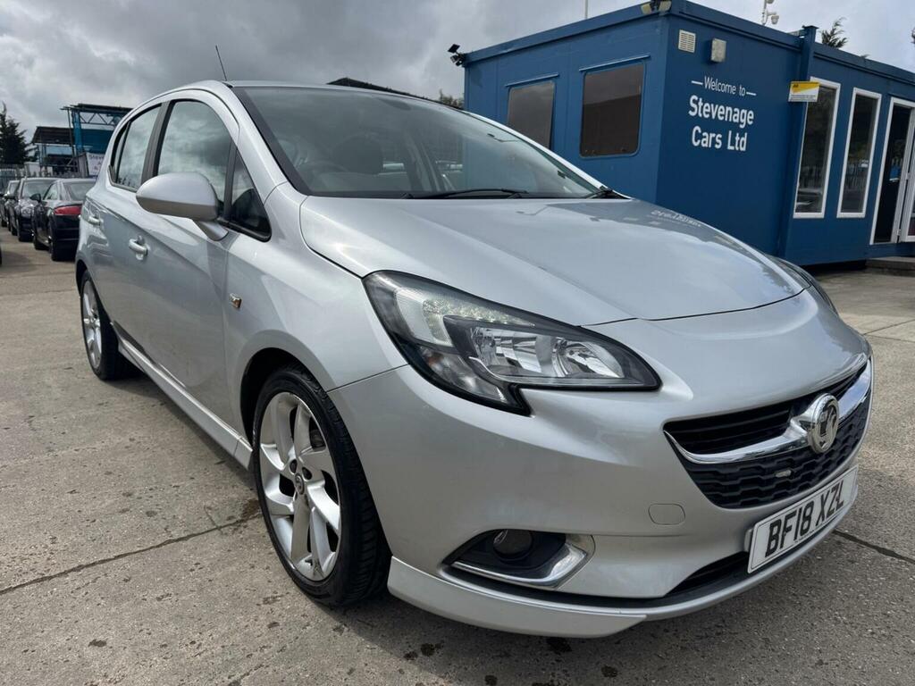 Vauxhall Corsa Hatchback 1.4I Ecoflex Sri VX Line Euro 6 201 BF18XZL Silver #2