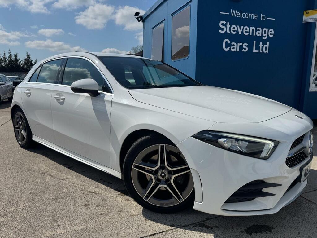 Mercedes-Benz A Class Hatchback 1.3 A180 Amg Line Euro 6 Ss 2019 White