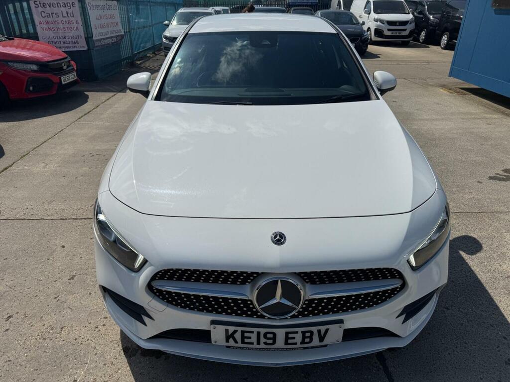 Mercedes-Benz A Class Hatchback 1.3 A180 Amg Line Euro 6 Ss 2019 KE19EBV White #4