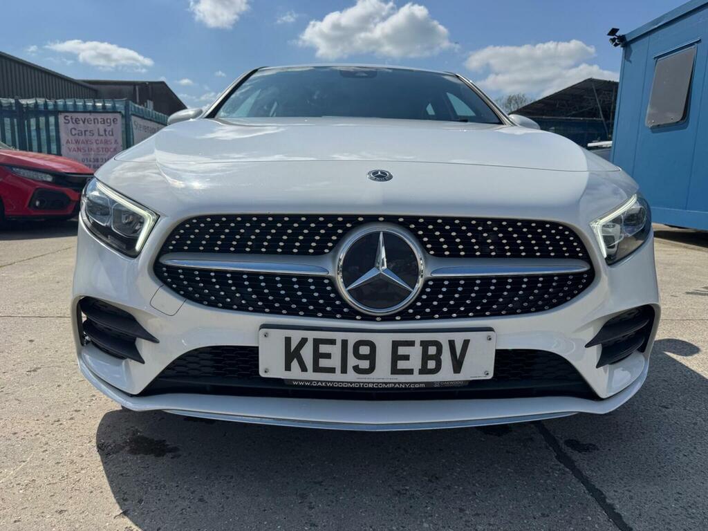 Mercedes-Benz A Class Hatchback 1.3 A180 Amg Line Euro 6 Ss 2019 KE19EBV White #3