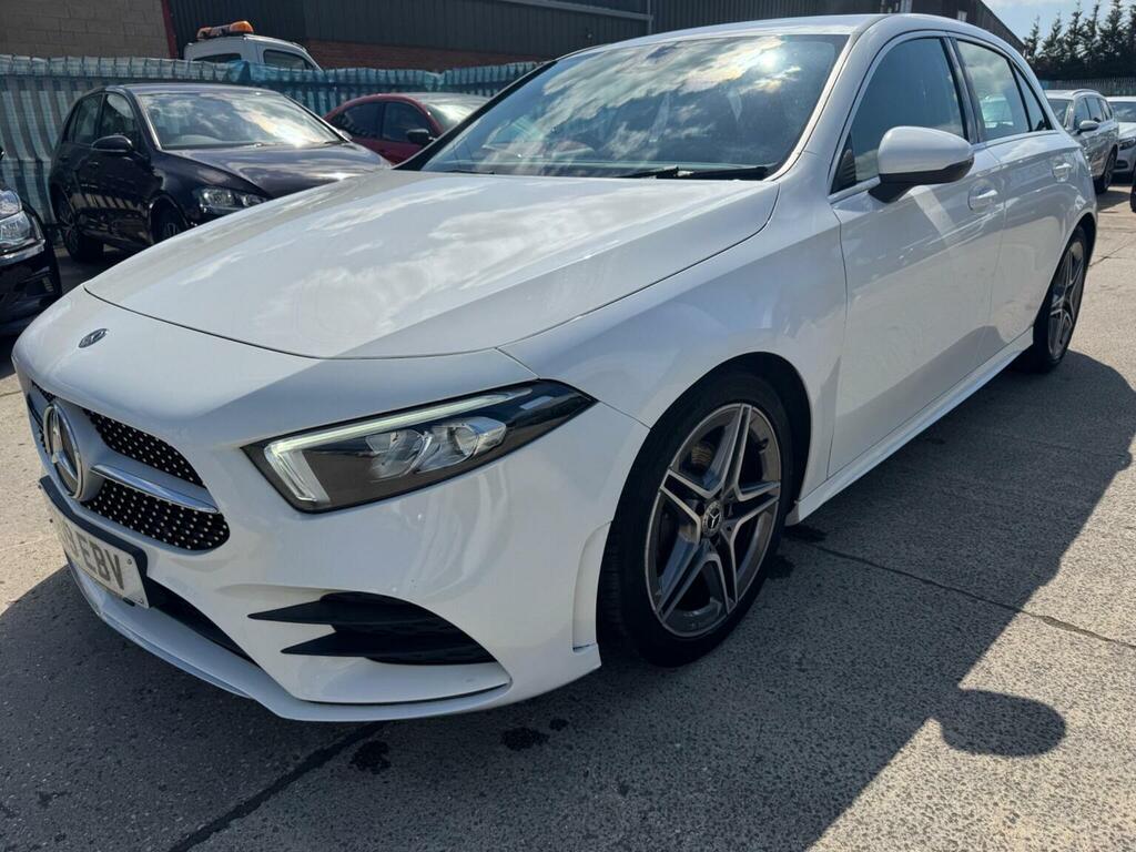 Mercedes-Benz A Class Hatchback 1.3 A180 Amg Line Euro 6 Ss 2019 KE19EBV White #5