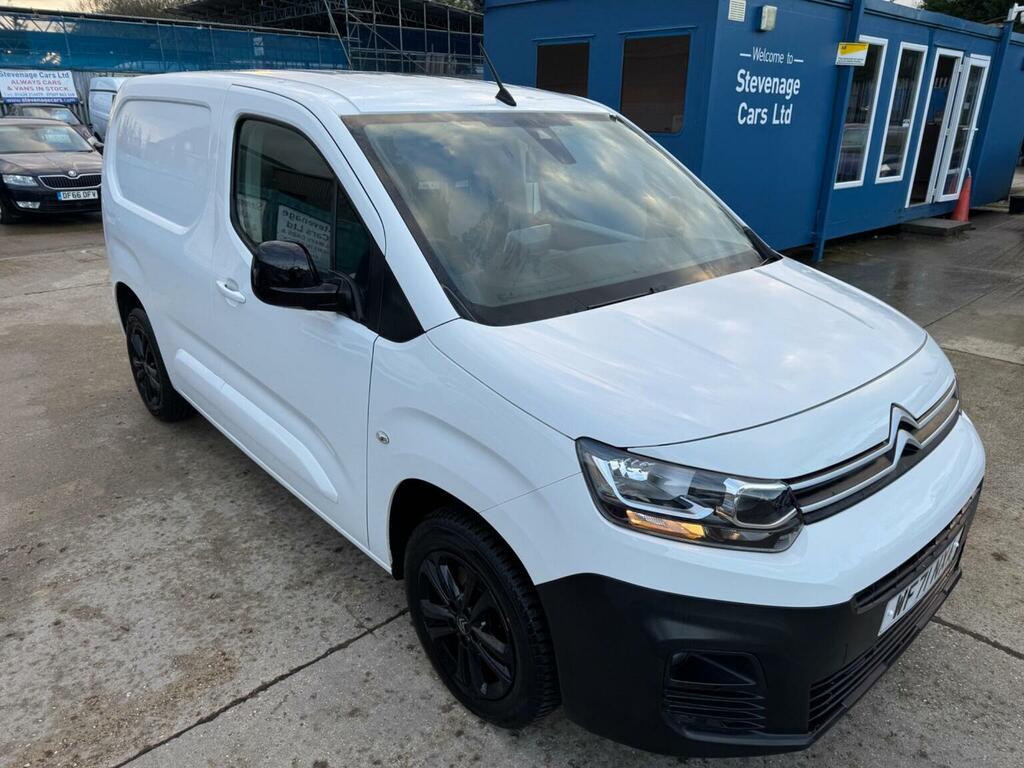Citroen Berlingo Panel Van 1.5 Bluehdi 1000Driver M Pro Swb Euro 6 WF71NXA White #3