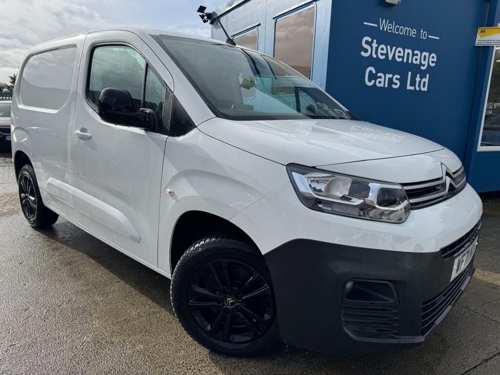 Citroen Berlingo Panel Van 1.5 Bluehdi 1000Driver M Pro Swb Euro 6 White