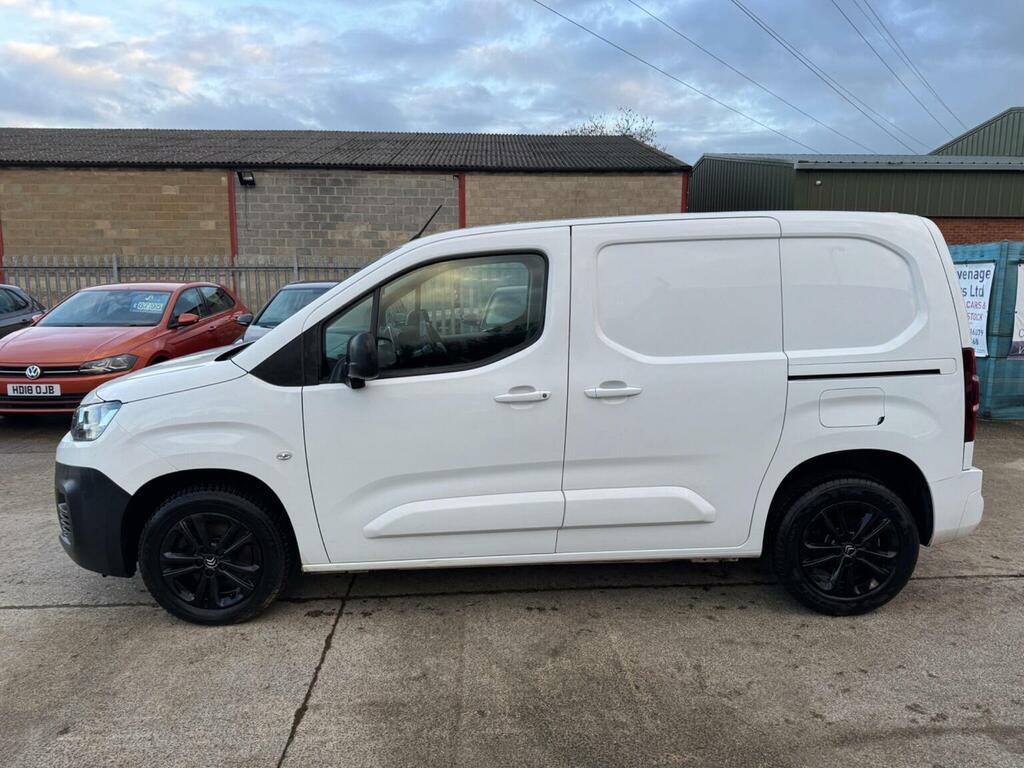 Citroen Berlingo Panel Van 1.5 Bluehdi 1000Driver M Pro Swb Euro 6 WF71NXA White #4