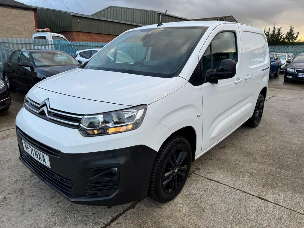 Citroen Berlingo Panel Van 1.5 Bluehdi 1000Driver M Pro Swb Euro 6 WF71NXA White #5