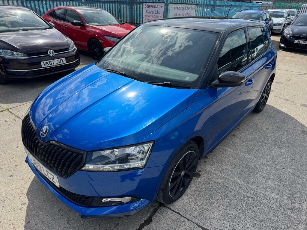 Skoda Fabia Hatchback 1.0 Tsi Monte Carlo Euro 6 Ss 20 GJ69LCZ Blue #6