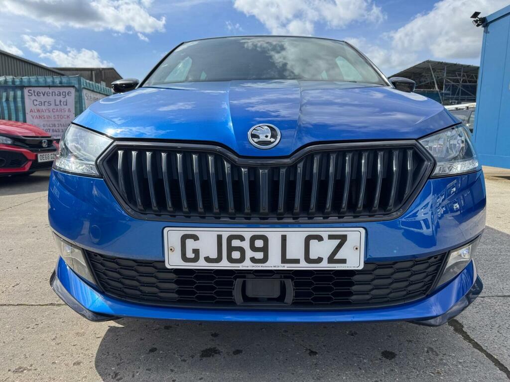 Skoda Fabia Hatchback 1.0 Tsi Monte Carlo Euro 6 Ss 20 GJ69LCZ Blue #2