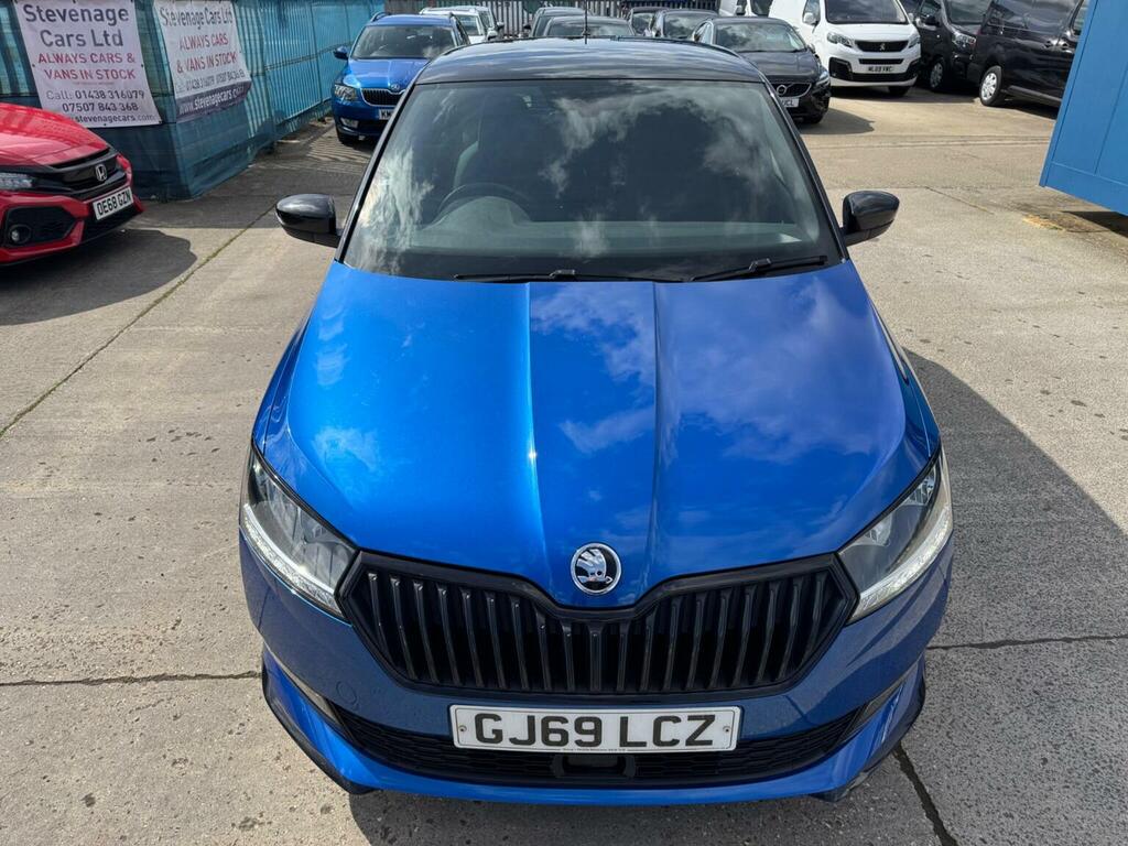 Skoda Fabia Hatchback 1.0 Tsi Monte Carlo Euro 6 Ss 20 GJ69LCZ Blue #4