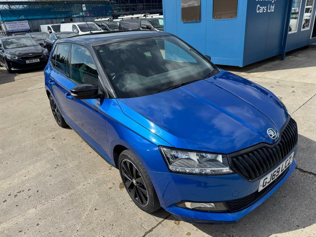 Skoda Fabia Hatchback 1.0 Tsi Monte Carlo Euro 6 Ss 20 GJ69LCZ Blue #3