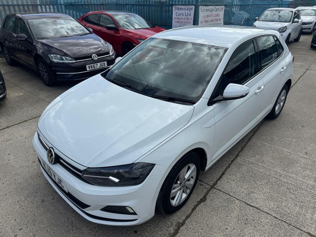 Volkswagen Polo Hatchback 1.0 Evo Se Euro 6 Ss 201919 ML19YJC White #3