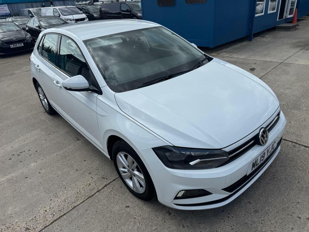 Volkswagen Polo Hatchback 1.0 Evo Se Euro 6 Ss 201919 ML19YJC White #6