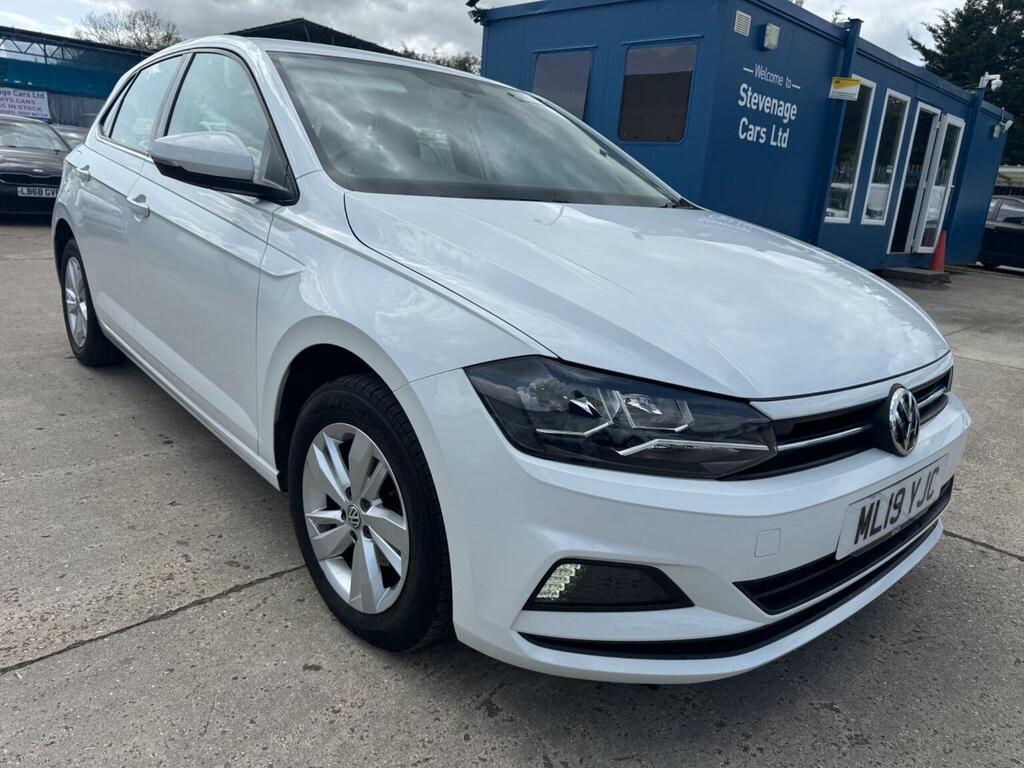 Volkswagen Polo Hatchback 1.0 Evo Se Euro 6 Ss 201919 ML19YJC White #5