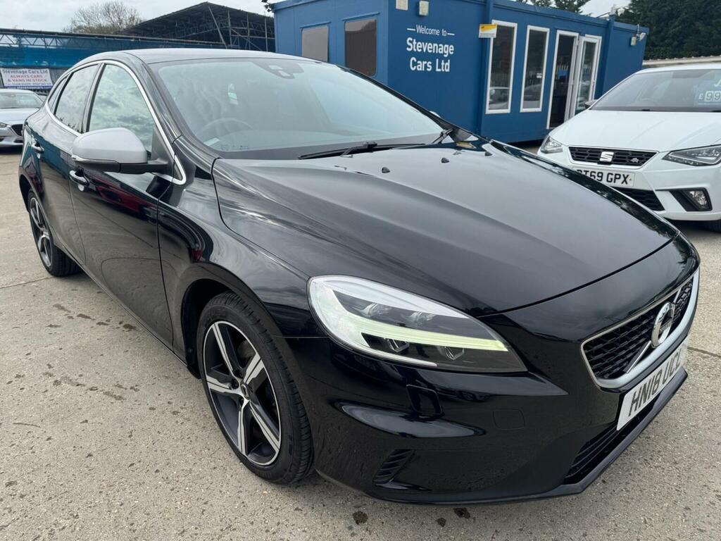 Volvo V40 Hatchback 2.0 T2 Gpf R-design Nav Plus Euro 6 Ss HN18UCL Black #2