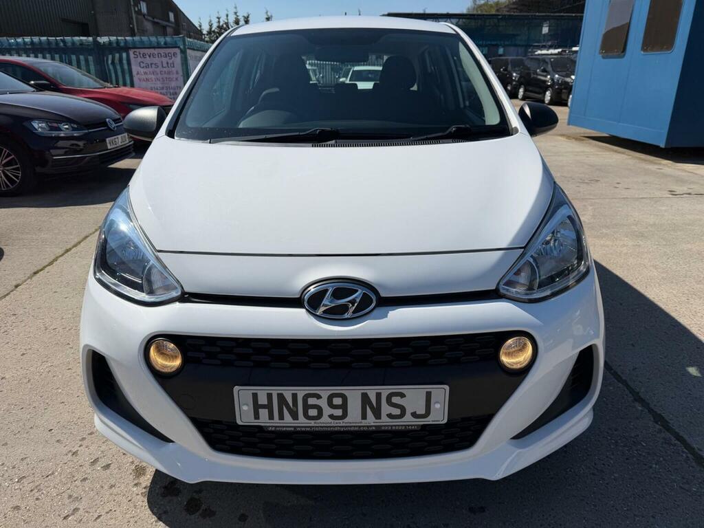 Hyundai I10 Hatchback 1.0 S Euro 6 201969 HN69NSJ White #3