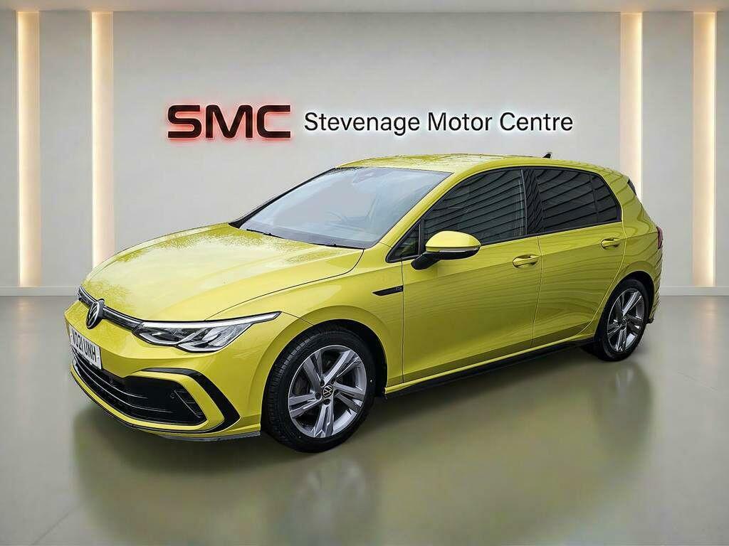 Volkswagen Golf 1.5 Etsi Mhev R-line Dsg Euro 6 Ss VO21UNH Yellow #4