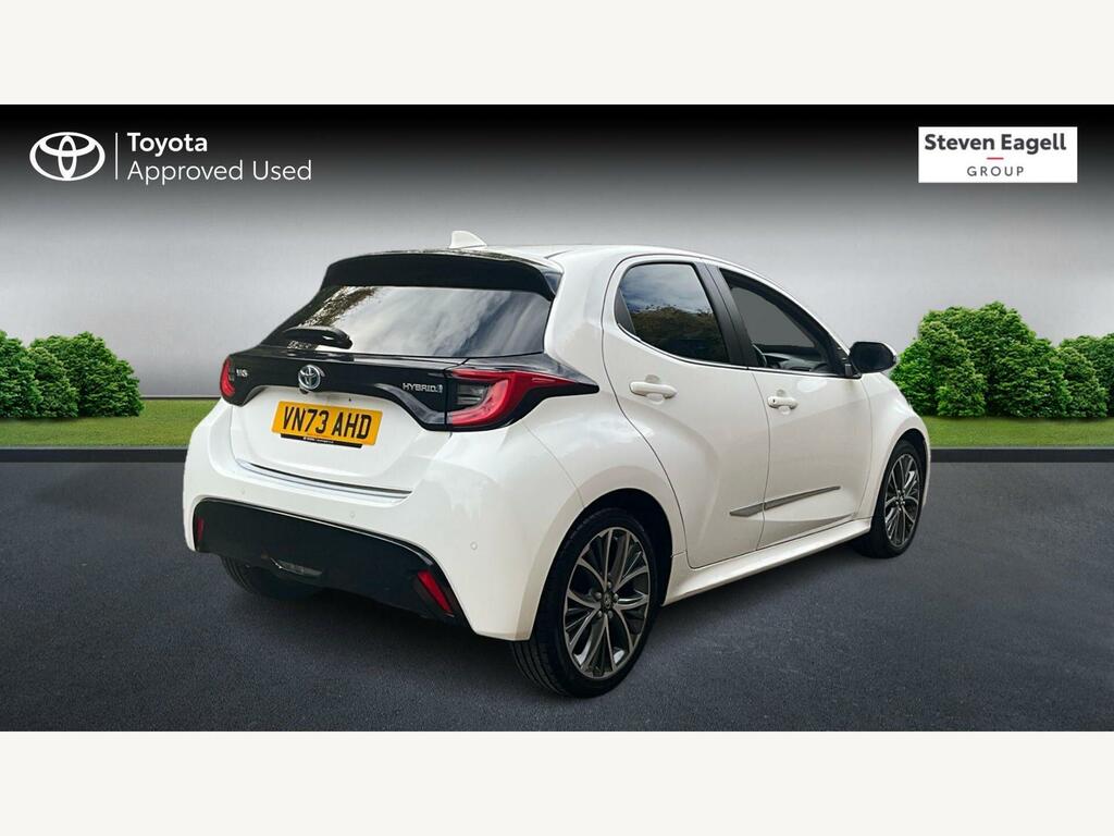 Toyota Yaris 1.5 Vvt-h Excel E-cvt Euro 6 Ss VN73AHD White #2