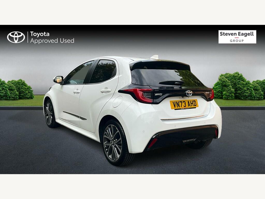 Toyota Yaris 1.5 Vvt-h Excel E-cvt Euro 6 Ss VN73AHD White #4