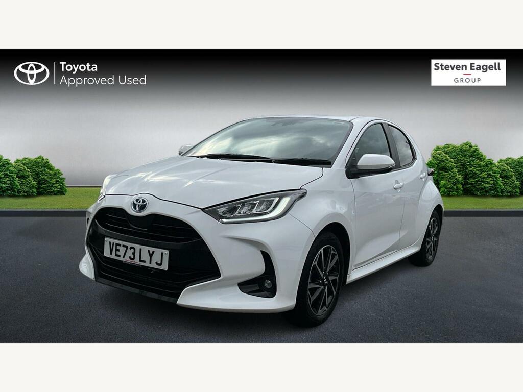 Toyota Yaris 1.5 Vvt-h Design E-cvt Euro 6 Ss VE73LYJ White #3