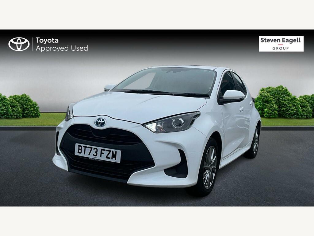 Toyota Yaris 1.5 Vvt-h Icon E-cvt Euro 6 Ss BT73FZM White #3