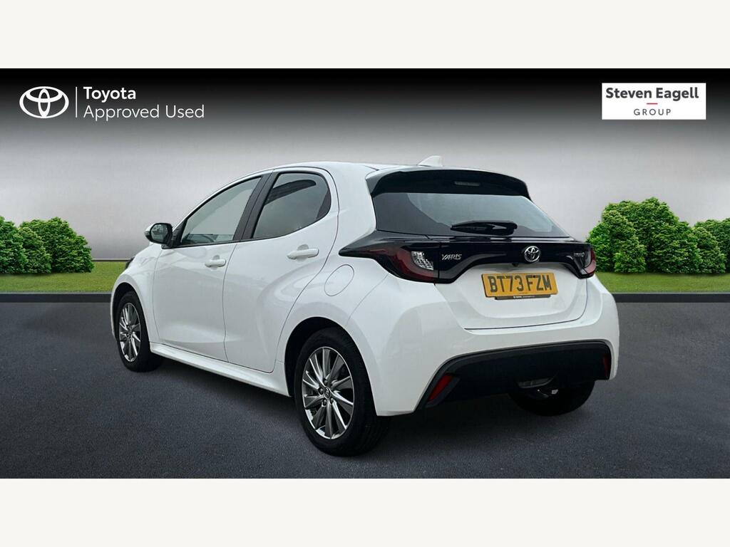 Toyota Yaris 1.5 Vvt-h Icon E-cvt Euro 6 Ss BT73FZM White #4