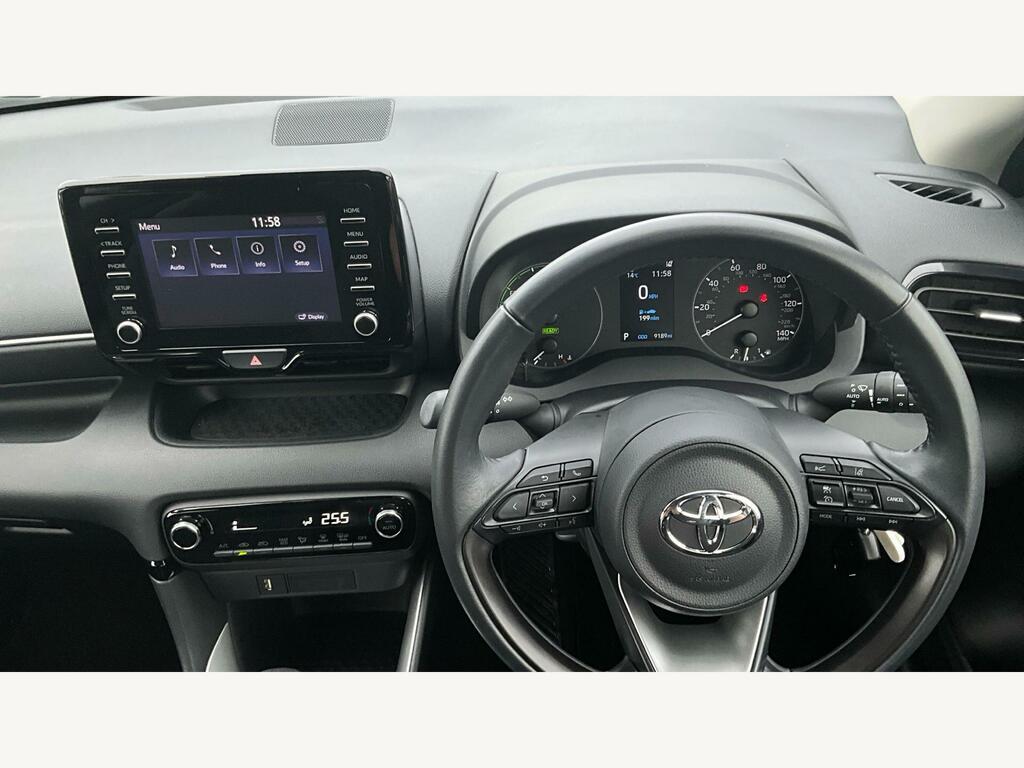 Toyota Yaris 1.5 Vvt-h Icon E-cvt Euro 6 Ss BT73FZM White #6