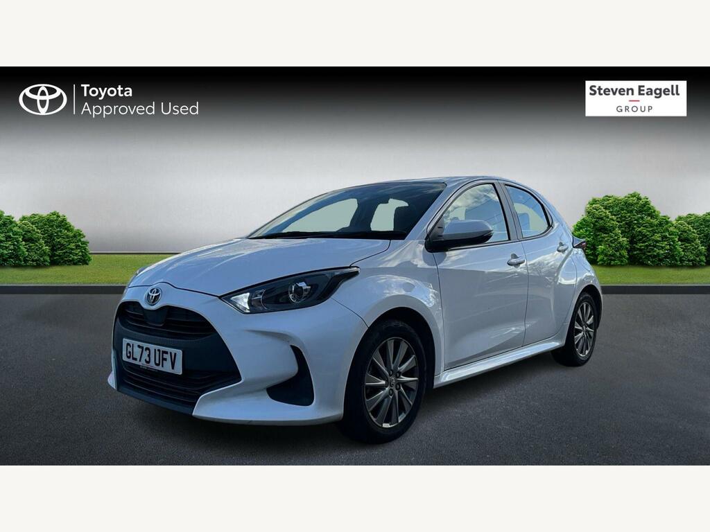 Toyota Yaris 1.5 Vvt-h Icon Hatchback Hybrid E-cvt E GL73UFV White #3