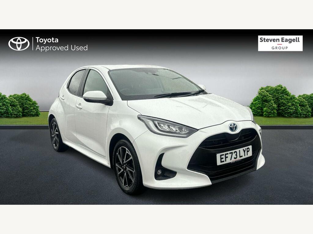 Toyota Yaris 1.5 Vvt-h Design Hatchback Hybrid E-cvt White