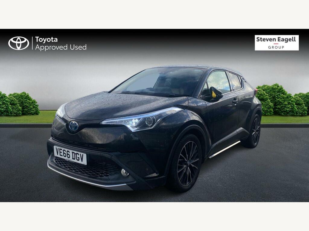 Toyota C-Hr 1.8 Vvt-h Excel Cvt Euro 6 Ss Black #3